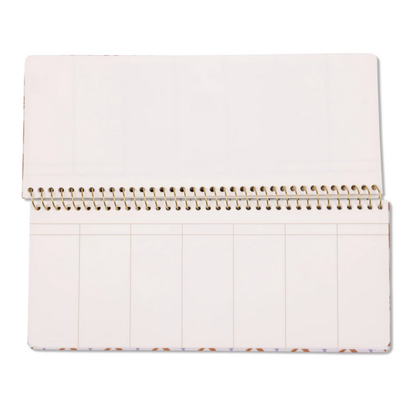 Designworks Ink Weekly Planner - Marigold Open