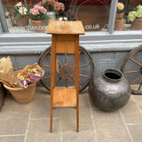 Antique Pine Plant Stand