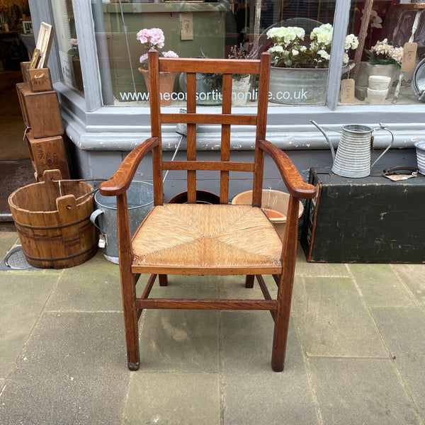 Arts and Crafts Oak Chair