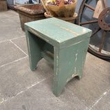 Rustic Painted Stool