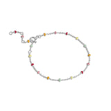 ENAMEL Copenhagen Lola Rainbow Bracelet - Silver