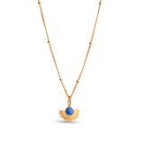 ENAMEL Copenhagen Soleil Necklace - Cornflower Blue