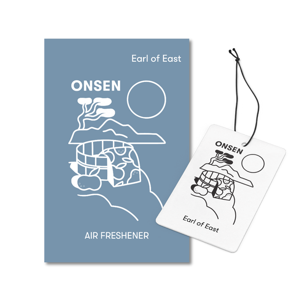 Earl of East Air Freshener | Onsen Pack Shot