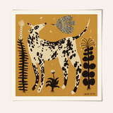 Eniko Eged Spotted Dog Framed Print