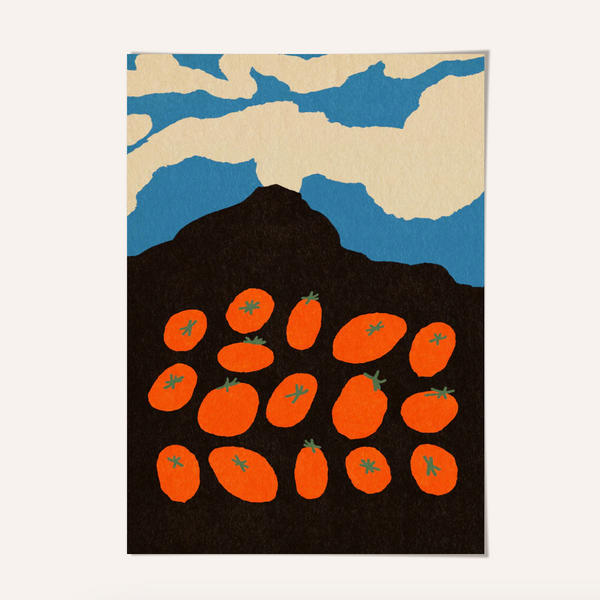 Eniko Eged Sweet Tomatoes from Mt Vesuvius Framed Print