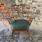 Ercol Lounge Chair Elm Front