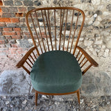Ercol Lounge Chair Elm Top