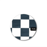 Espresso Checkerboard Coaster