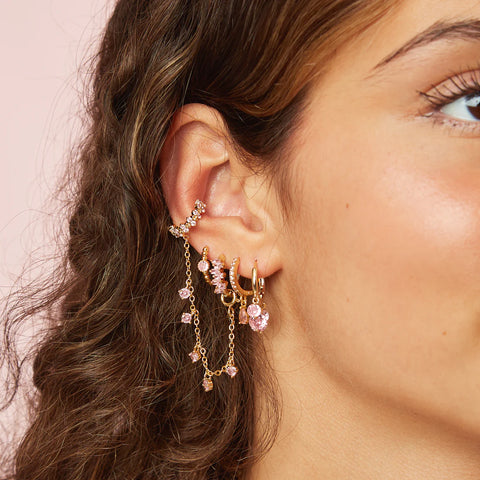 files/Evie_Pink_Gold_Huggie_Earrings_Model.webp