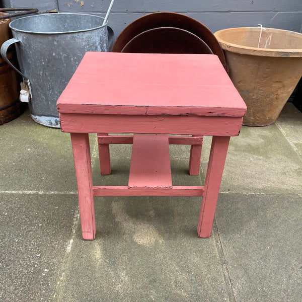 Vintage Painted Stool