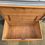 Antique Pine Blanket Box