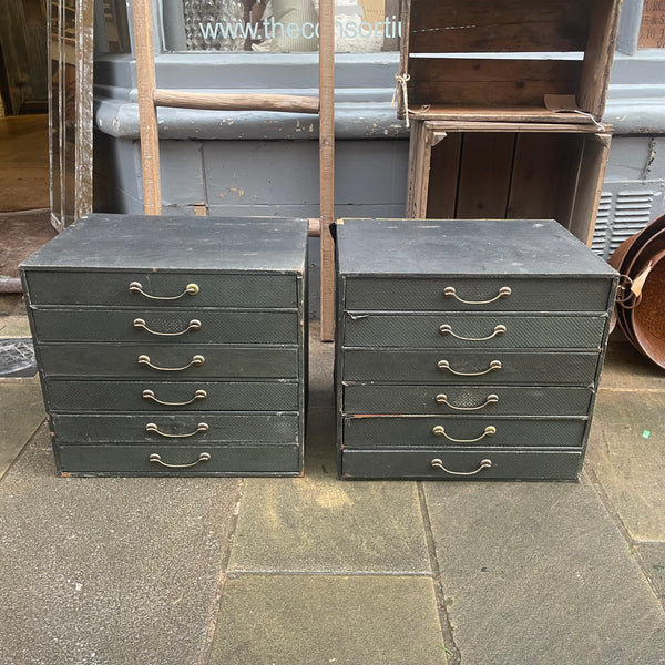 Vintage Filing Drawers