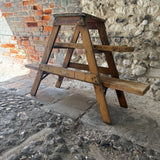 Antique Slingsby Double Sided Ladder Shelves
