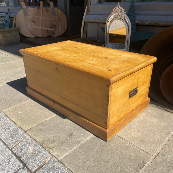 Antique Pine Blanket Box
