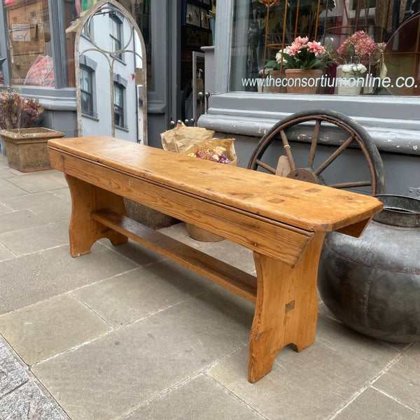 Antique Pine Bench