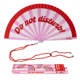 Fisura Handheld Fan- "Do Not Disturb"
