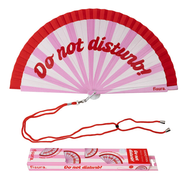 Fisura Handheld Fan- "Do Not Disturb"

