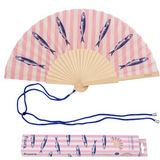 Fisura Handheld Fan- Sardines Print