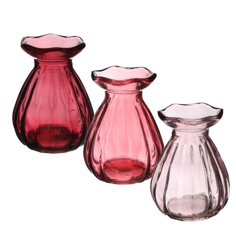 Fleur - Glass Bottle 3 in a row