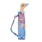 Floral Duck Head Umbrella - Blue 1