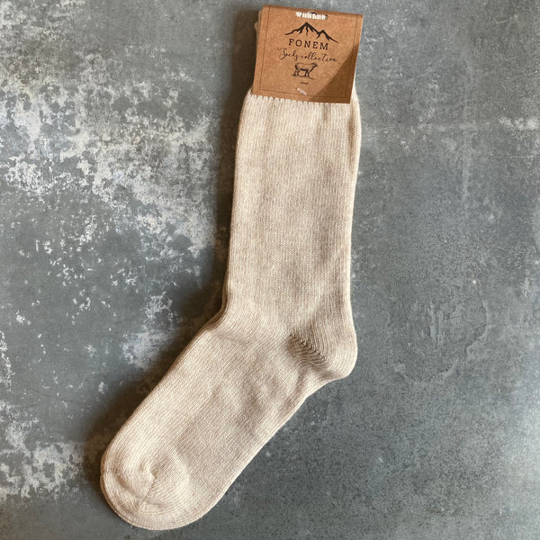 Fonem Men's Socks - Beige