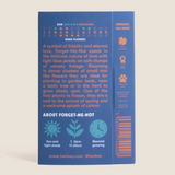Forget-Me-Not Seed Packet back