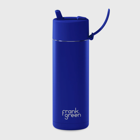 Frank Green Ceramic Reusable Bottle - Blue (595ml)