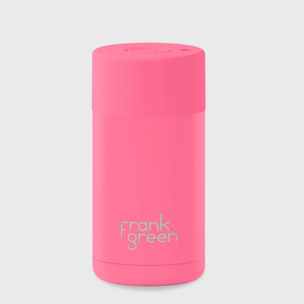 Frank Green Ceramic Reusable Bottle - Bubblegum Blast (355ml)