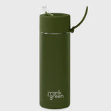 Frank Green Ceramic Reusable Bottle - Khaki (595)