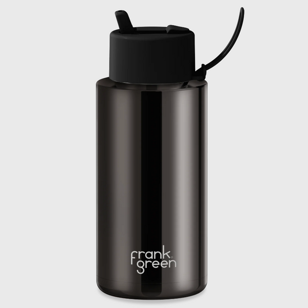 Frank Green Ceramic Reusable Bottle - Shadow Chrome (1L)