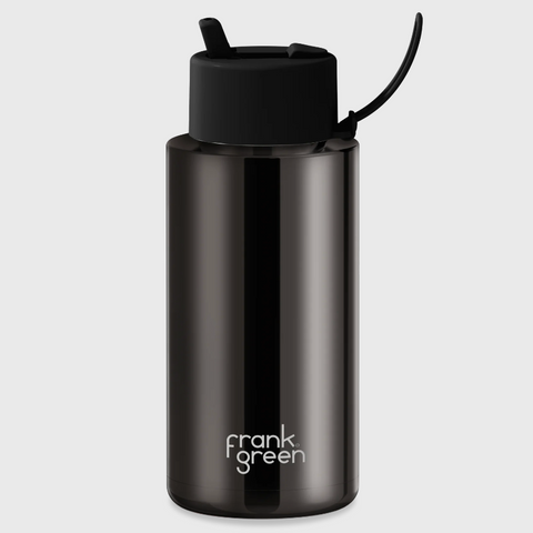 Frank Green Ceramic Reusable Bottle - Shadow Chrome (1L)