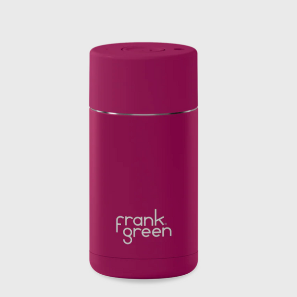 Frank Green Ceramic Reusable Bottle Base - Berry (355ml)