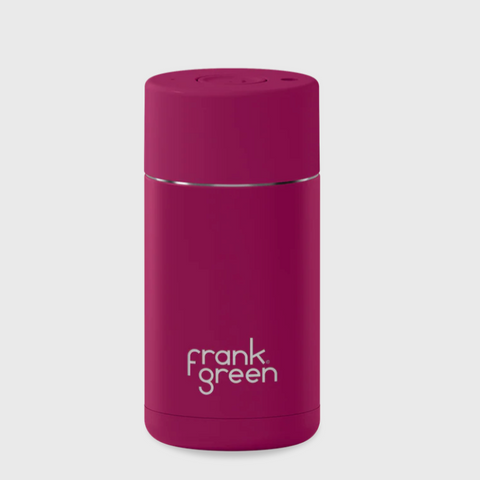 Frank Green Ceramic Reusable Bottle Base - Berry (355ml)