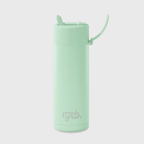 Frank Green Ceramic Reusable Bottle Base - Mint Gelato (595ml)