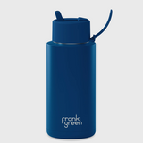 Frank Green Ceramic Reuseable Bottle - Deep Ocean (1L)
