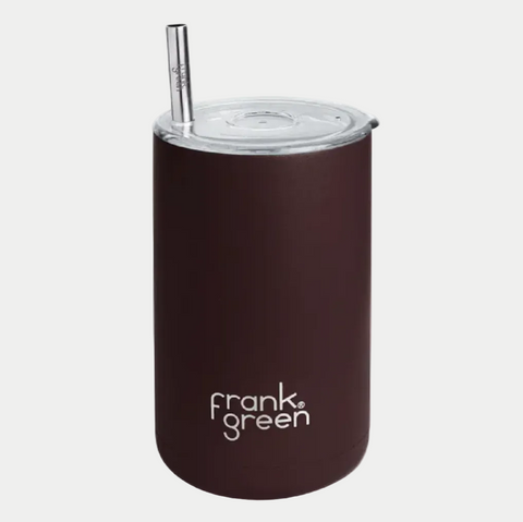 Frank Green Iced Coffee Cup with Straw - Chocolate (425ml)