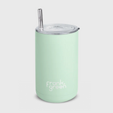 Frank Green Iced Coffee Cup with Straw - Mint Gelato (425ml)