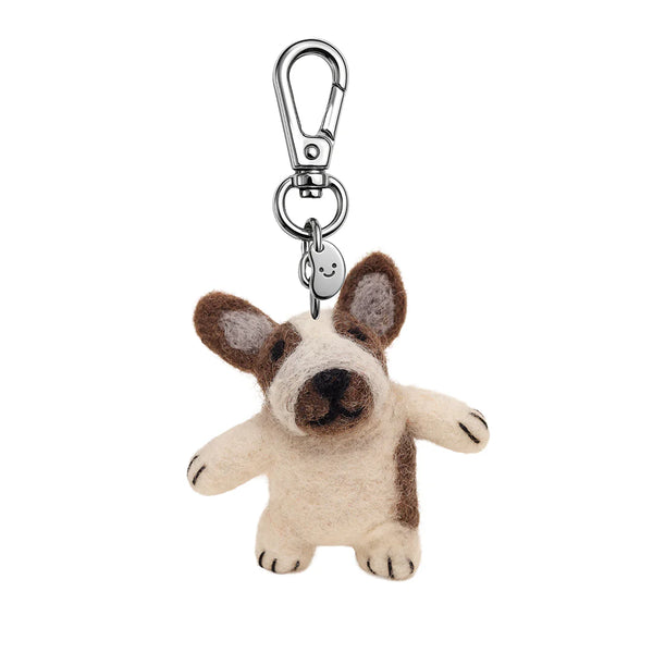 Fred the Frenchie Keyring
