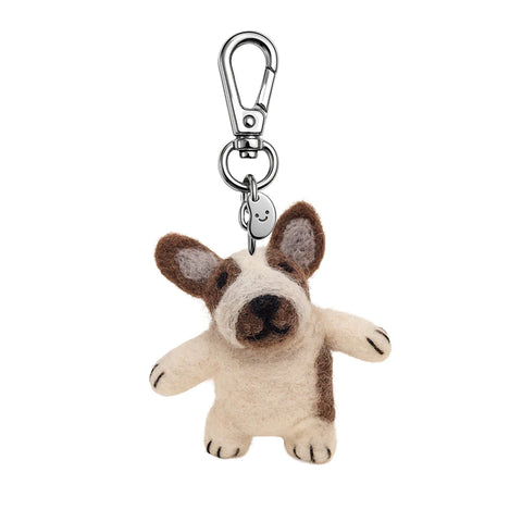 Fred the Frenchie Keyring