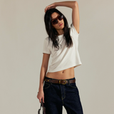 Free People Atlas Crew Tee - Ivory
