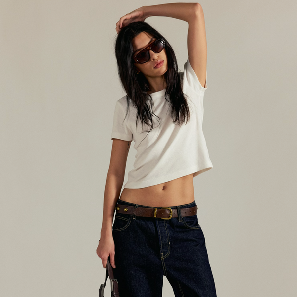 Free People Atlas Crew Tee - Ivory
