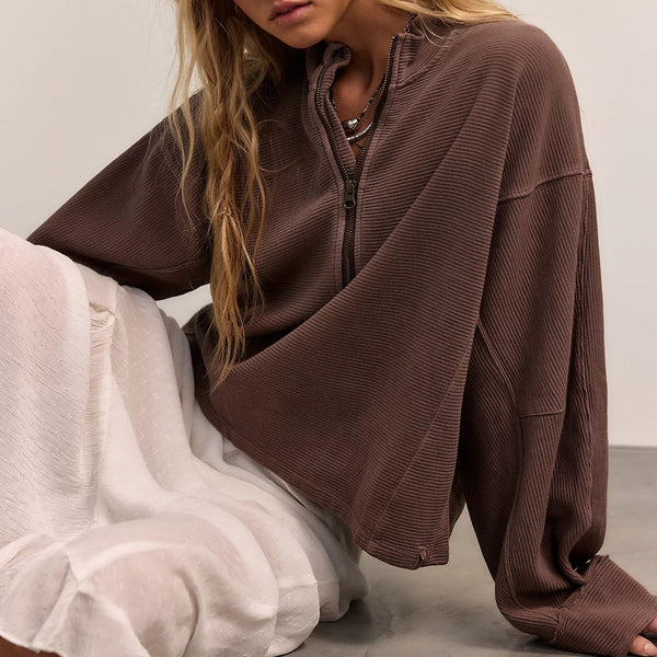 Free People Celeste Quarter Zip
