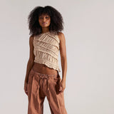 Free People Chambers Laidback Pull-On Pants Canyon Sunset