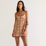 Free People Fleur Mini Shift Dress