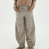 Free People Something Good Pull-On Barrel Pants- Ivory