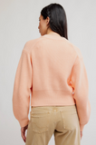 Free People Vienna Cardigan - Peach Puff Back