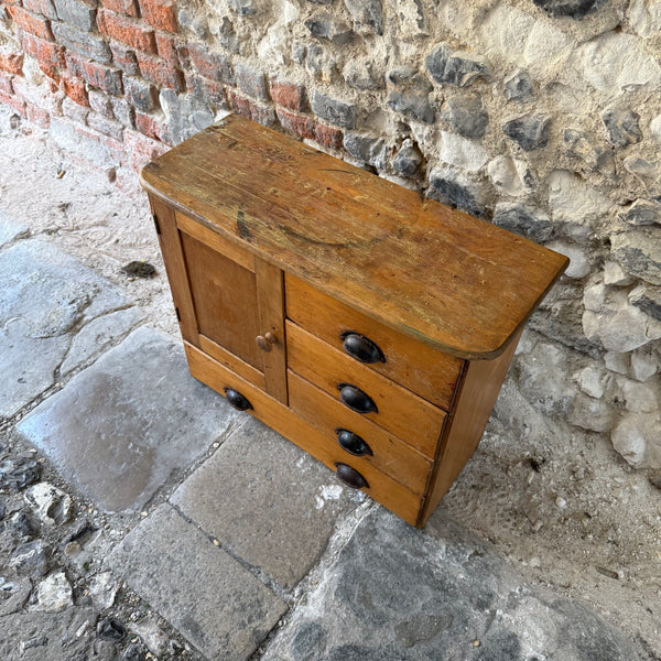 Antique Pine Small Cupboard
