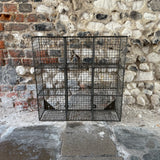Vintage Mesh Storage Unit