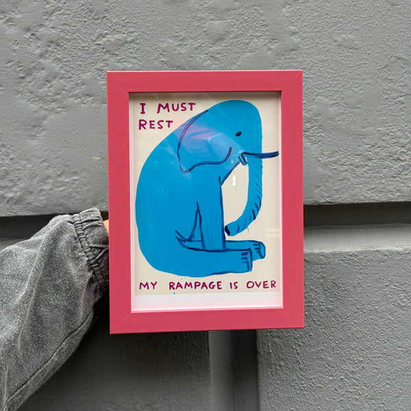 David Shrigley I Must Rest Framed Print