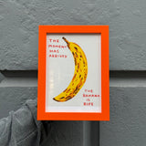 David Shrigley The Banana Is Ripe Framed